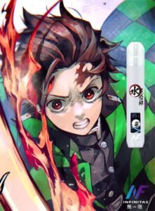 鬼滅之刃動漫聯名主機-白色炭治郎